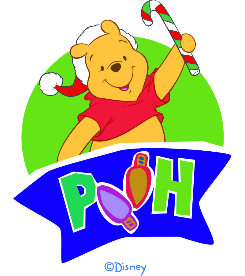 Disney Pooh Logo 22 iron on paper